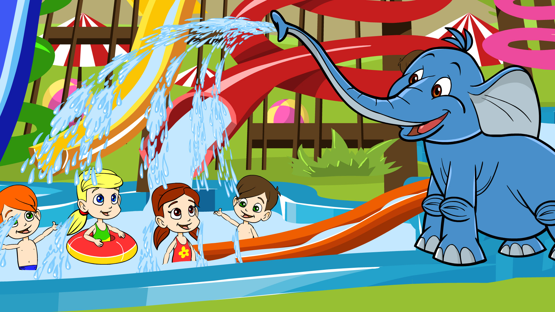 Изображение аквапарка для детей